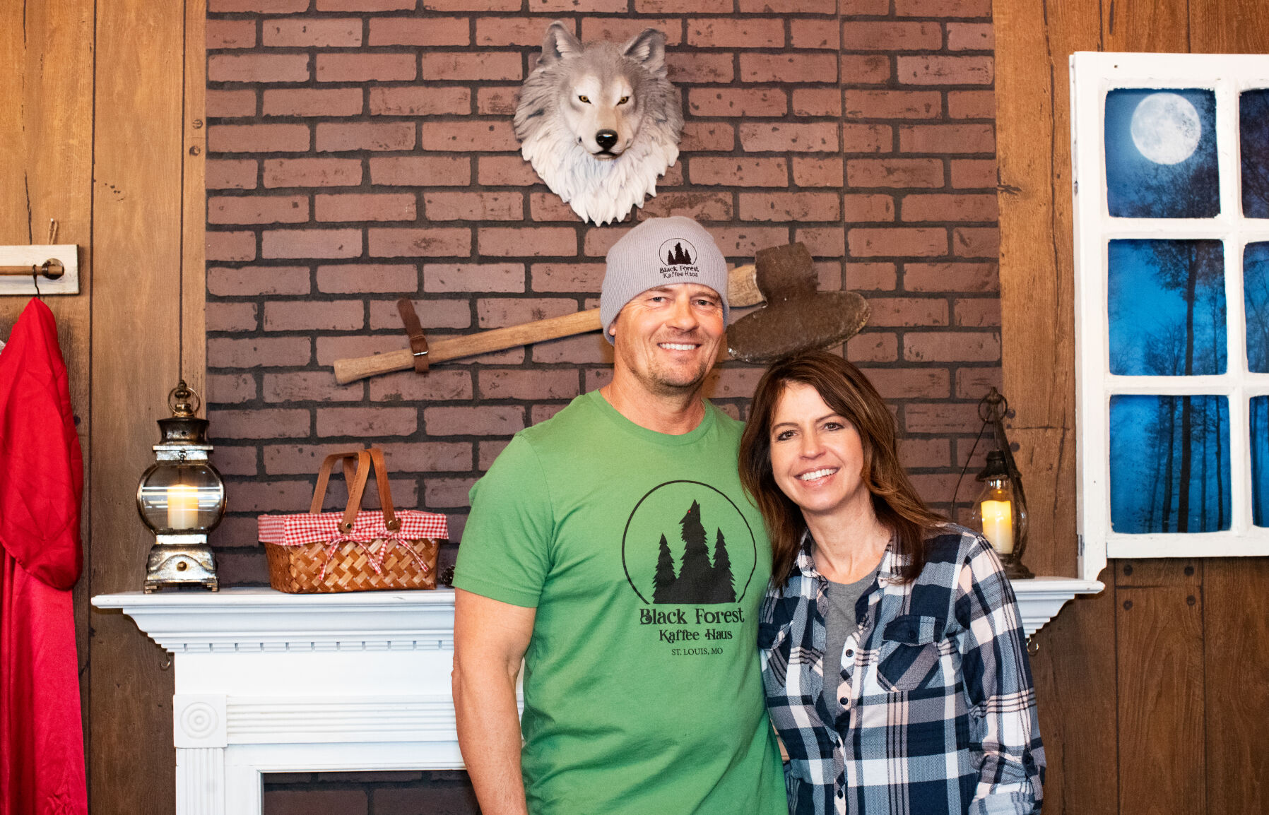 Brian and Kacky Cooksey of Black Forest Kaffee Haus